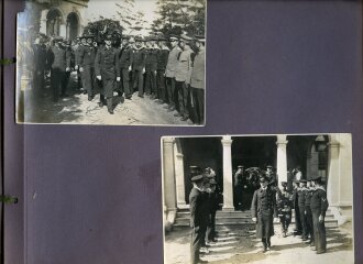 Internierte Angehörige der kaiserlichen Marine in Japan. Fotoalbum mit 163 Fotos eines Angehörigen des Kriegsgefangenenlager Narashino