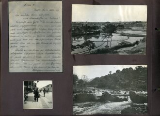 Internierte Angehörige der kaiserlichen Marine in Japan. Fotoalbum mit 163 Fotos eines Angehörigen des Kriegsgefangenenlager Narashino