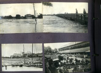 Internierte Angehörige der kaiserlichen Marine in Japan. Fotoalbum mit 163 Fotos eines Angehörigen des Kriegsgefangenenlager Narashino