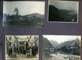Internierte Angehörige der kaiserlichen Marine in Japan. Fotoalbum mit 163 Fotos eines Angehörigen des Kriegsgefangenenlager Narashino