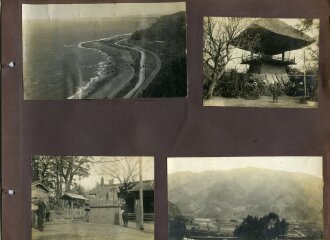 Internierte Angehörige der kaiserlichen Marine in Japan. Fotoalbum mit 163 Fotos eines Angehörigen des Kriegsgefangenenlager Narashino