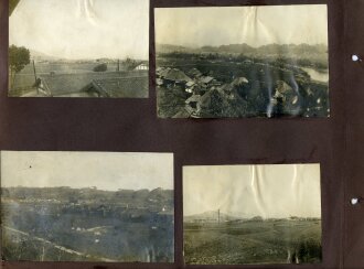Internierte Angehörige der kaiserlichen Marine in Japan. Fotoalbum mit 163 Fotos eines Angehörigen des Kriegsgefangenenlager Narashino