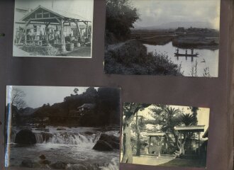 Internierte Angehörige der kaiserlichen Marine in Japan. Fotoalbum mit 163 Fotos eines Angehörigen des Kriegsgefangenenlager Narashino