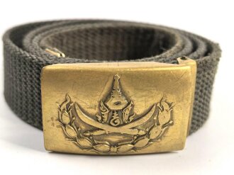 Thailand Koppelschloss an Webriemen, Höhe des...