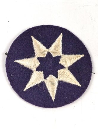 U.S. Army WWII , 7th Service Command , White Back Patch...