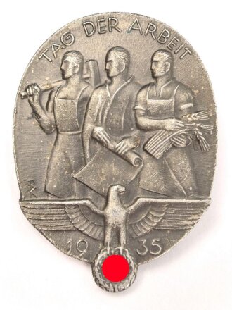 Leichtmetallabzeichen "Tag der Arbeit 1935"