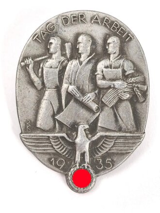 Leichtmetallabzeichen "Tag der Arbeit 1935"