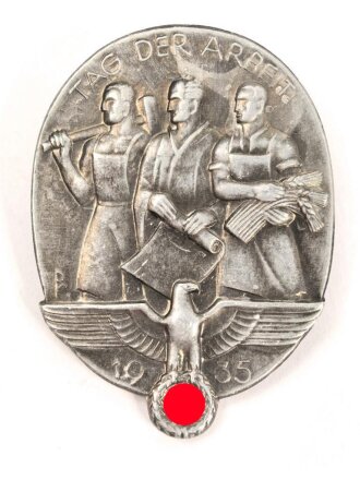 Leichtmetallabzeichen "Tag der Arbeit 1935"