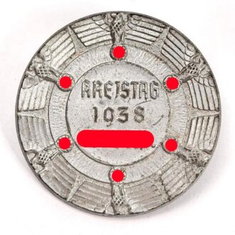 Leichtmetallabzeichen " Kreistag NSDAP 1938"