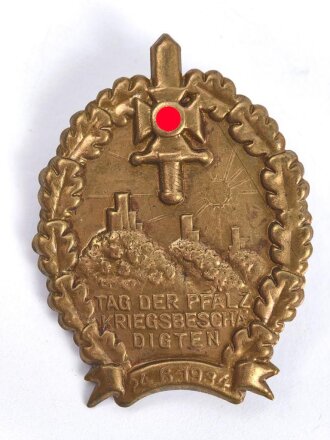 Blechabzeichen, "Tag der Pfalz...