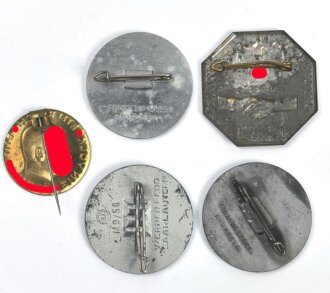 Konvolut Tagungs- und Treffenabzeichen aus der Zeit des III.Reiches