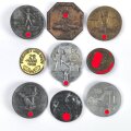 Konvolut Tagungs- und Treffenabzeichen aus der Zeit des III.Reiches