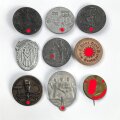 Konvolut Tagungs- und Treffenabzeichen aus der Zeit des III.Reiches