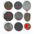 Konvolut Tagungs- und Treffenabzeichen aus der Zeit des III.Reiches