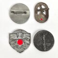 Konvolut Tagungs- und Treffenabzeichen aus der Zeit des III.Reiches