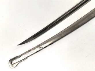 Frankreich, Artilleriesäbel  für Offiziere Modell 1822/99, Manufacture de Chatellerault 1919. Guter Gesamtzustand