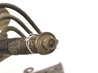 Frankreich, Artilleriesäbel  für Offiziere Modell 1822/99, Manufacture de Chatellerault 1919. Guter Gesamtzustand