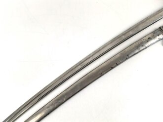 Frankreich, Artilleriesäbel  für Offiziere Modell 1822/99, Manufacture de Chatellerault 1919. Guter Gesamtzustand