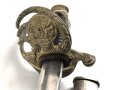 Frankreich, Artilleriesäbel  für Offiziere Modell 1822/99, Manufacture de Chatellerault 1919. Guter Gesamtzustand