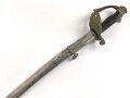 Frankreich, Artilleriesäbel  für Offiziere Modell 1822/99, Manufacture de Chatellerault 1919. Guter Gesamtzustand