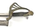 Frankreich, Artilleriesäbel  für Offiziere Modell 1822/99, Manufacture de Chatellerault 1919. Guter Gesamtzustand