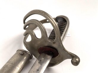 Frankreich, Infanteriesäbel für Offiziere, Modell 1882, 3. Republik, guter Gesamtzustand