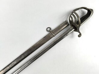 Frankreich, Infanteriesäbel für Offiziere, Modell 1882, 3. Republik, guter Gesamtzustand