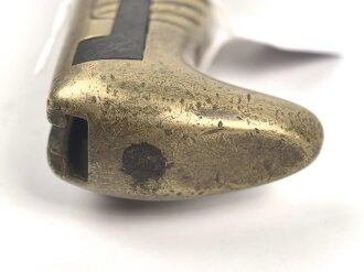 Preussen, Seitengewehr Modell 1871,  Scheide fehlt, gute Klinge, Herstellermarke Alex Coppel, Klingenrücken W 73 gestempelt