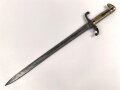 Preussen, Seitengewehr Modell 1871,  Scheide fehlt, gute Klinge, Herstellermarke Alex Coppel, Klingenrücken W 73 gestempelt