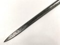 Preussen, Seitengewehr Modell 1871,  Scheide fehlt, gute Klinge, Herstellermarke Alex Coppel, Klingenrücken W 73 gestempelt