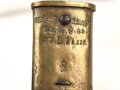 Kaiserreich, Scheide für Seitengewehr Modell 1871, Scheidennaht offen, Leder hart und geschrumpft
