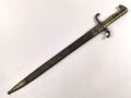 Bayern , Seitengewehr Modell 1871. Hersteller Weyersberg & Stamm Solingen, zusammengehörig, Truppenstempelung auf Parierstange und unterem Scheidenbeschlag.Guter Gesamtzustand