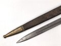 Bayern , Seitengewehr Modell 1871. Hersteller Weyersberg & Stamm Solingen, zusammengehörig, Truppenstempelung auf Parierstange und unterem Scheidenbeschlag.Guter Gesamtzustand