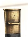 Bayern, Seitengewehr für  Werder Gewehr, Leder hart und leicht geschrumpft, Hersteller Alcoso Solingen, Truppenstempel
