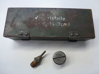 8cm Granatwerfer 34, Vorratsteilekasten Originallack mit...