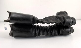 Kaiserreich, Paar Stiefel für Berittene, Kürassierstiefel. Leder leicht angtrocknet aber intakt, Sohlenlänge 29cm, guter Gesamtzustand