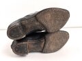 Kaiserreich, Paar Stiefel für Berittene, Kürassierstiefel. Leder leicht angtrocknet aber intakt, Sohlenlänge 29cm, guter Gesamtzustand