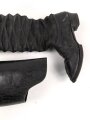 Kaiserreich, Paar Stiefel für Berittene, Kürassierstiefel. Leder leicht angtrocknet aber intakt, Sohlenlänge 29cm, guter Gesamtzustand