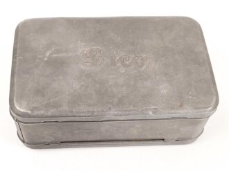 Bico Kassette, der persönliche Soldaten-Wirtschaftskasten, passt ins Kochgeschirr alter Art ( hohe Form )  Gebraucht