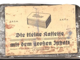 Bico Kassette, der persönliche Soldaten-Wirtschaftskasten, passt ins Kochgeschirr alter Art ( hohe Form )  Gebraucht