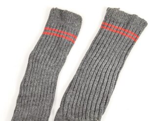 Paar Socken Wehrmacht, Variante mit roten...