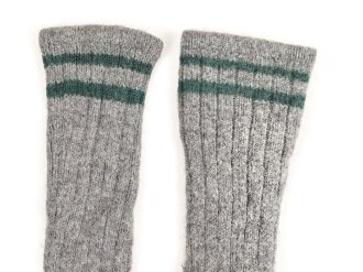 Paar Socken Wehrmacht, Variante mit grünen...