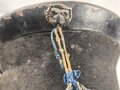 Bayern, Tschako für Landwehr Modell 1825. Nicht zugehöriger Kordon, diverse Mottenschäden, sonst gut