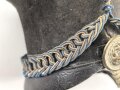 Bayern, Tschako für Landwehr Modell 1825. Nicht zugehöriger Kordon, diverse Mottenschäden, sonst gut
