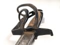 Bayern, Cheveaulegersäbel Modell Rumford 1802, ohne Scheide, Gesamtlänge 104 cm,  2 spangiges Gefäß nachlackiert und wackelt, Spangen angerissen aber fest,  Belederung fehlt,