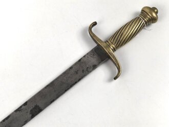 Preußen Kaiserreich, Faschinenmesser  Modell 1852 lange Version, keinerlei Markierung, ohne Scheide