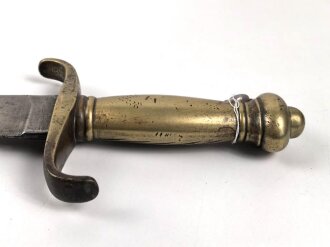 Preußen Kaiserreich, Faschinenmesser  Modell 1852 lange Version, keinerlei Markierung, ohne Scheide