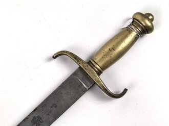 Preußen Kaiserreich, Faschinenmesser  Modell 1852 lange Version, keinerlei Markierung, ohne Scheide