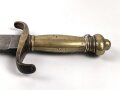 Preußen Kaiserreich, Faschinenmesser  Modell 1852 lange Version, keinerlei Markierung, ohne Scheide