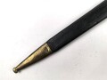Preußen Kaiserreich, Scheide für Seitengewehr 1871, Naht geschlossen, Truppenstempel auf Mundblech, Abnahmestempel auf Mund- und Ortblech, Klammer Ortblech fehlt, Scheidenmundöffnung für Klingenbreite 29,5 mm, Gesamtlänge 49,7cm